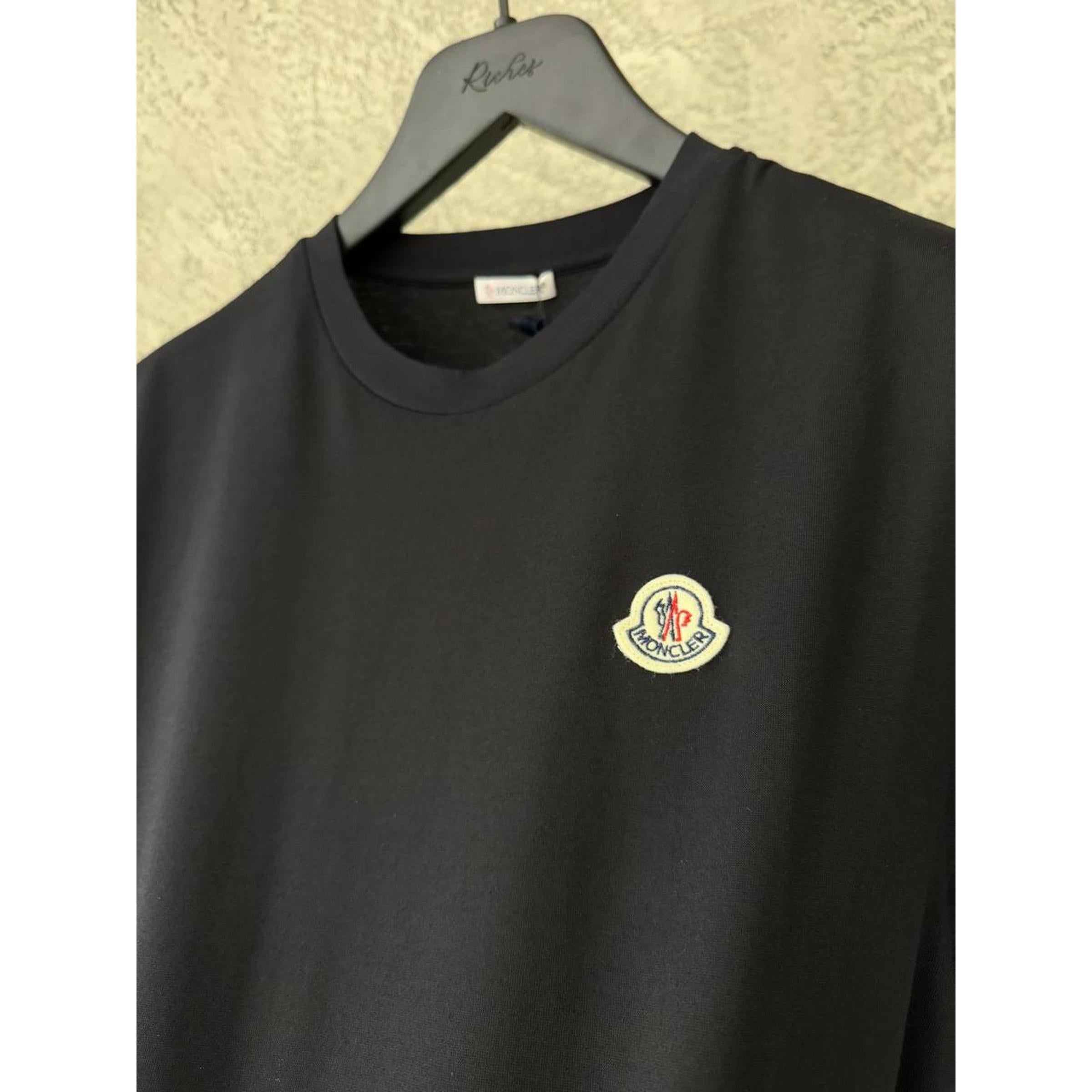Black Cotton Oversized T-shirt