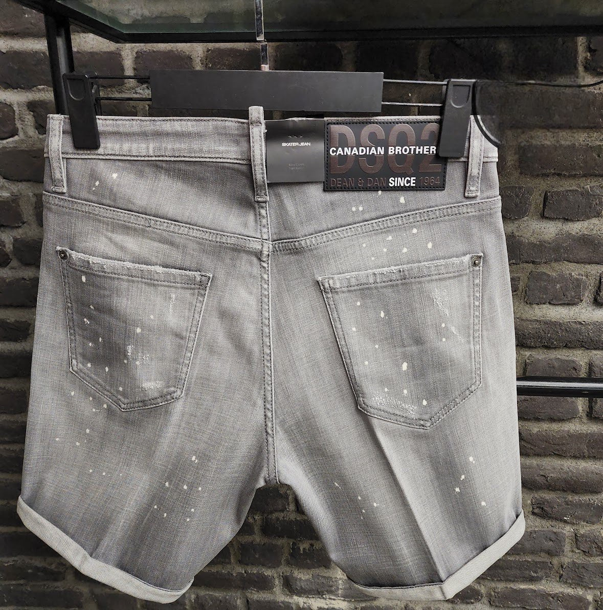 Grey Short Jeans