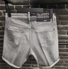 Grey Short Jeans
