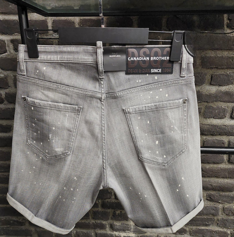 Grey Short Jeans