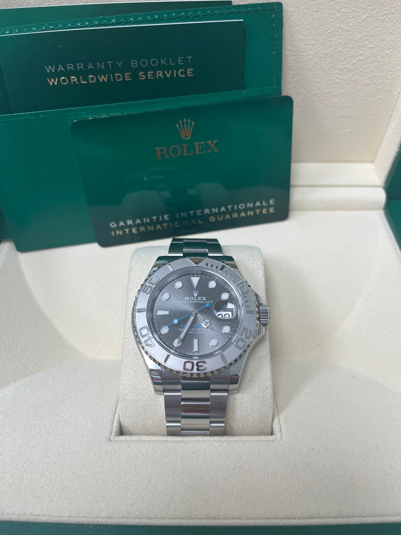 Yacht Master Rhodium Dial 40mm
