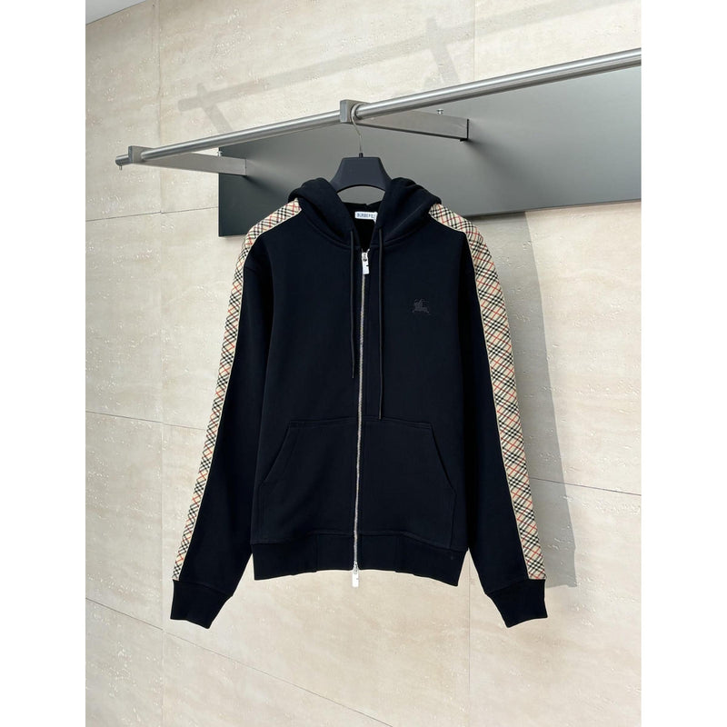 Black Cotton Sweatshirt