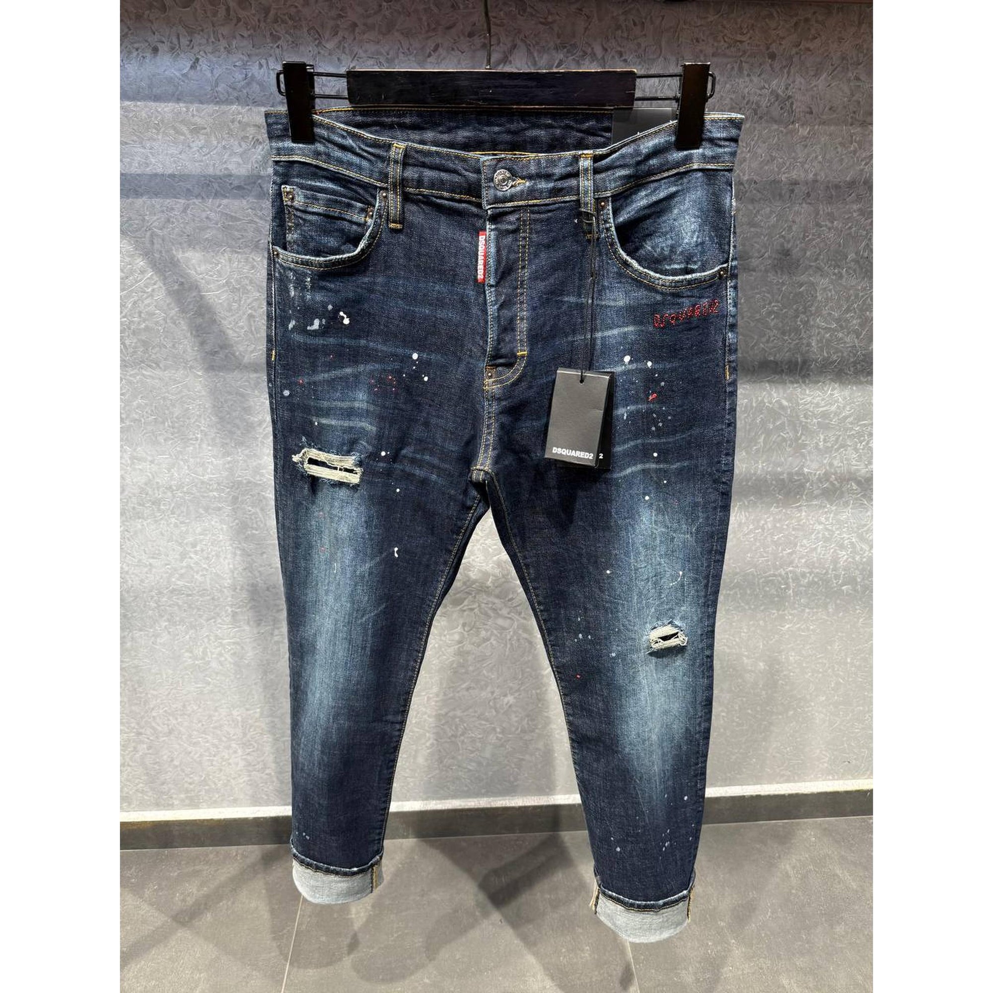 Blue Ripped Jeans