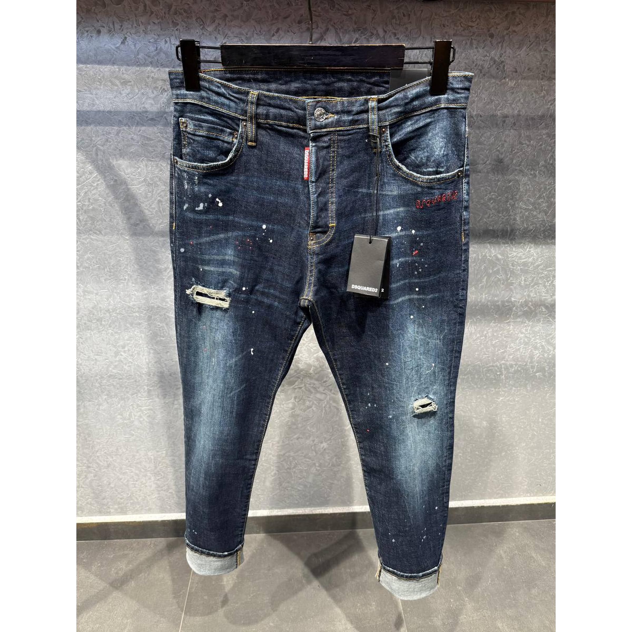 Blue Ripped Jeans
