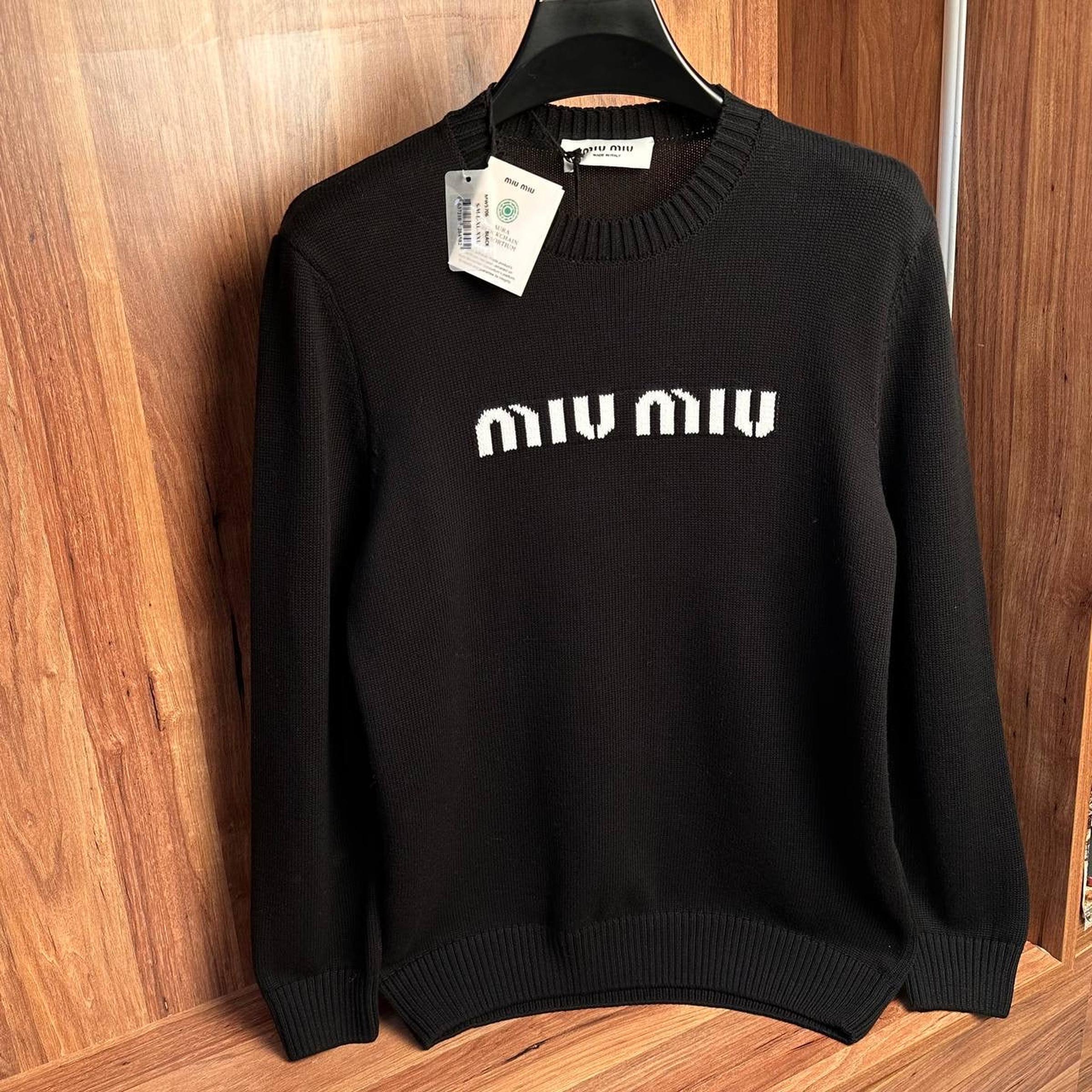 Black Knitted Sweater