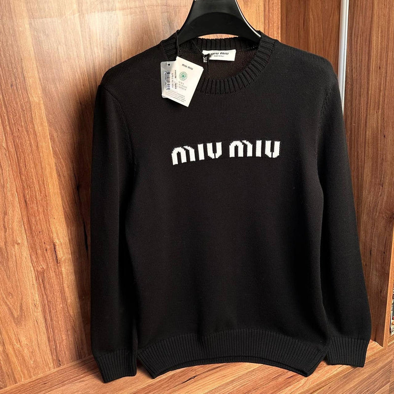Black Knitted Sweater
