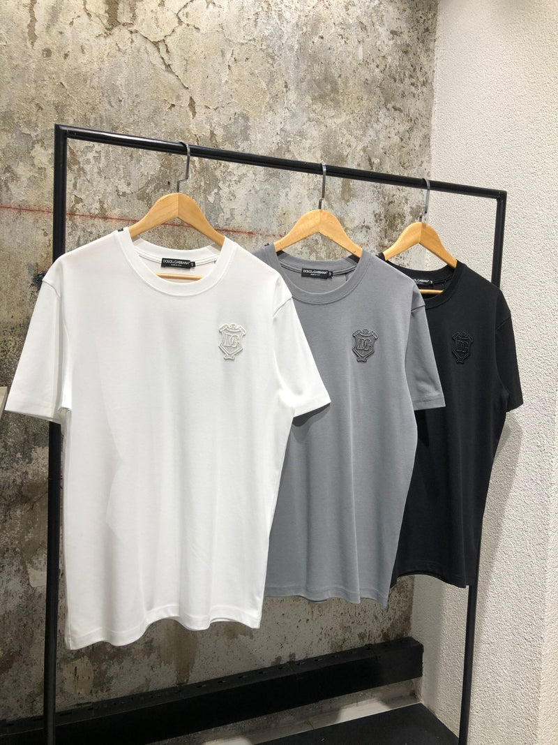 Oversized T-shirt with Embroidered Logo