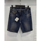 Dark Blue Denim Shorts