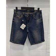 Dark Blue Denim Shorts