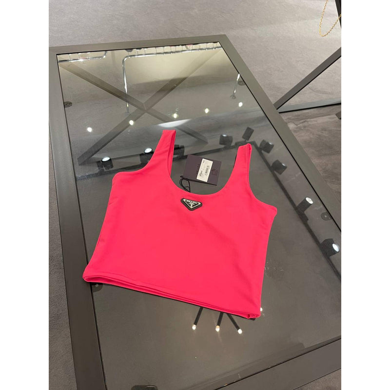 Red Women Crop Top