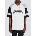 White Hooded Oversized T-shirt