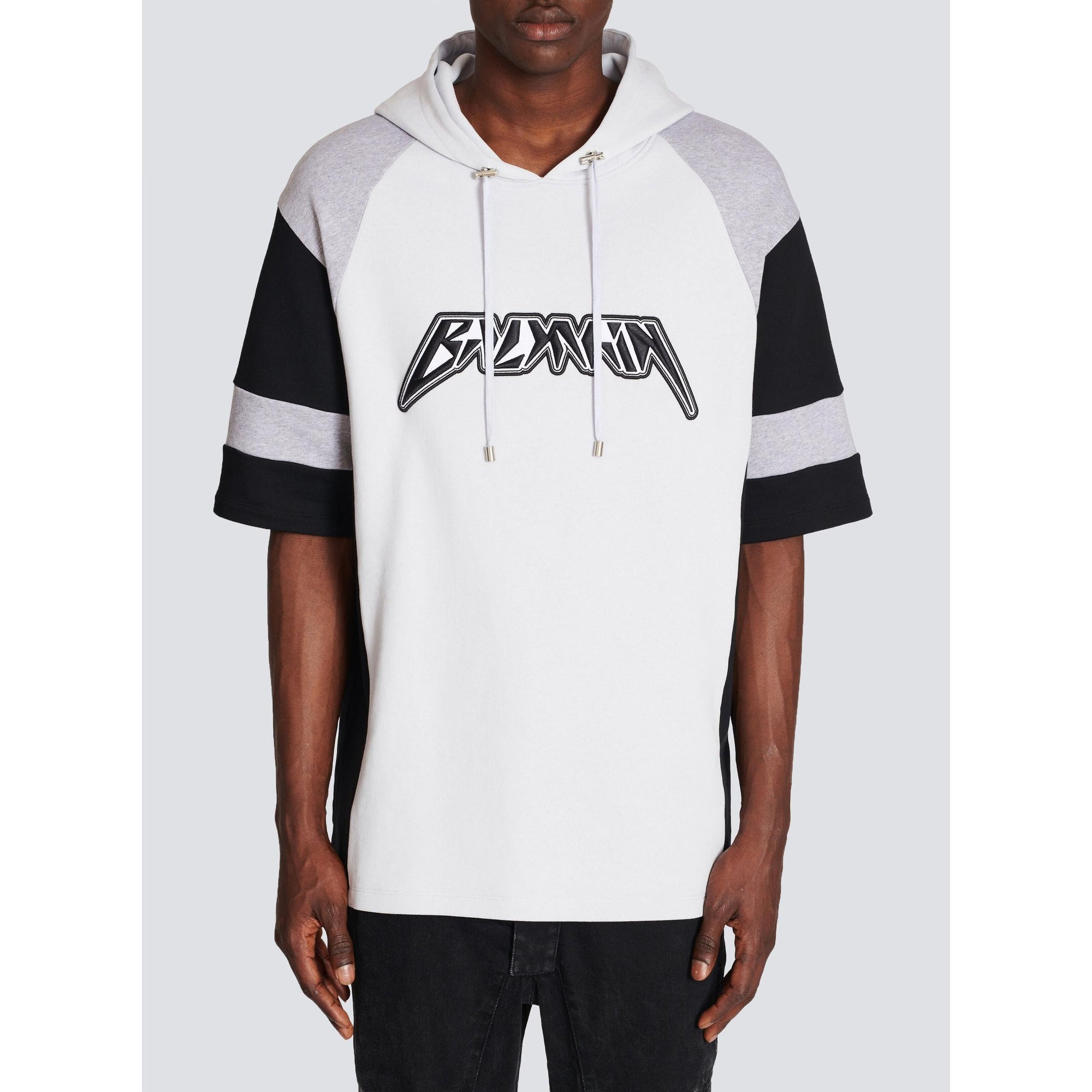 White Hooded Oversized T-shirt