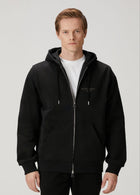 Black Zipper Sweatshirt