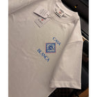 White Cotton Oversized T-shirt
