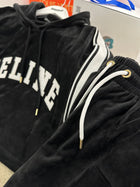 Black Women Cotton Tracksuit