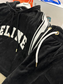 Black Women Cotton Tracksuit