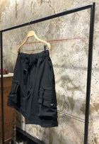 Black Cargo Shorts