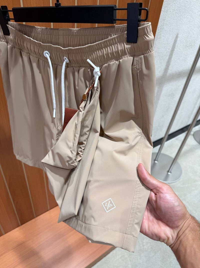 Cream Swim Shorts