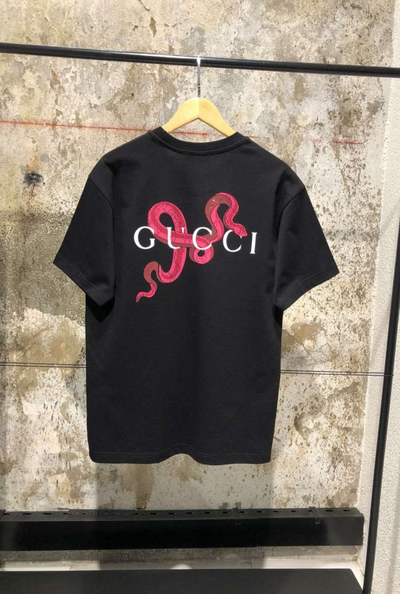 Black Cotton T-shirt