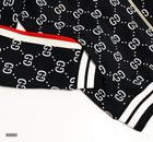 Navy Blue Monogram Tracksuit