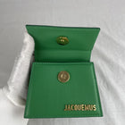 Green Real Leather Women Mini Bag