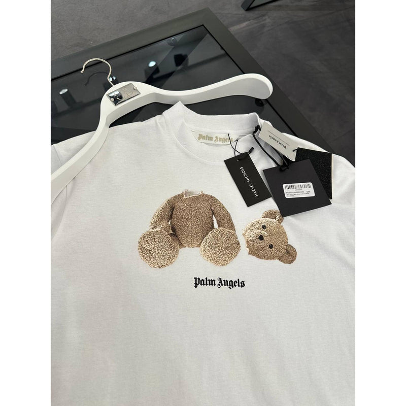 White & Baby Pink Women T-shirt