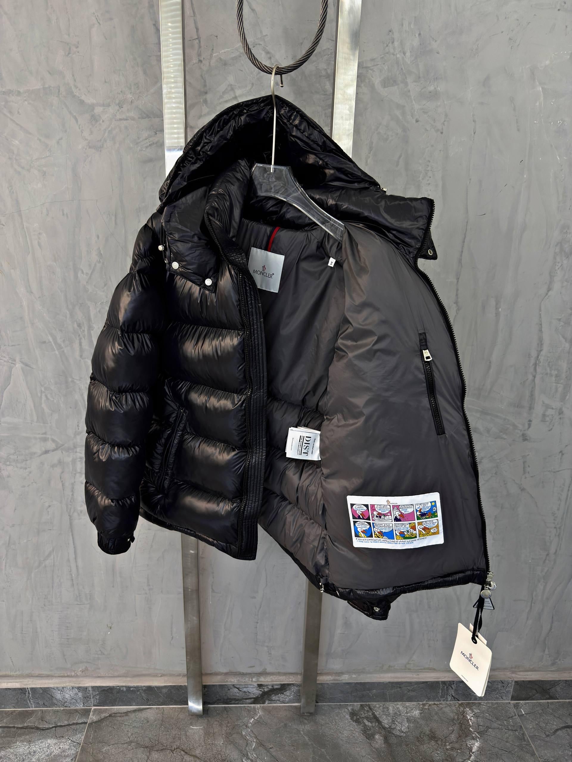 Black Puffer Maya Jacket