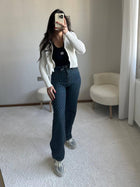 White Knitted Women’s Cardigan