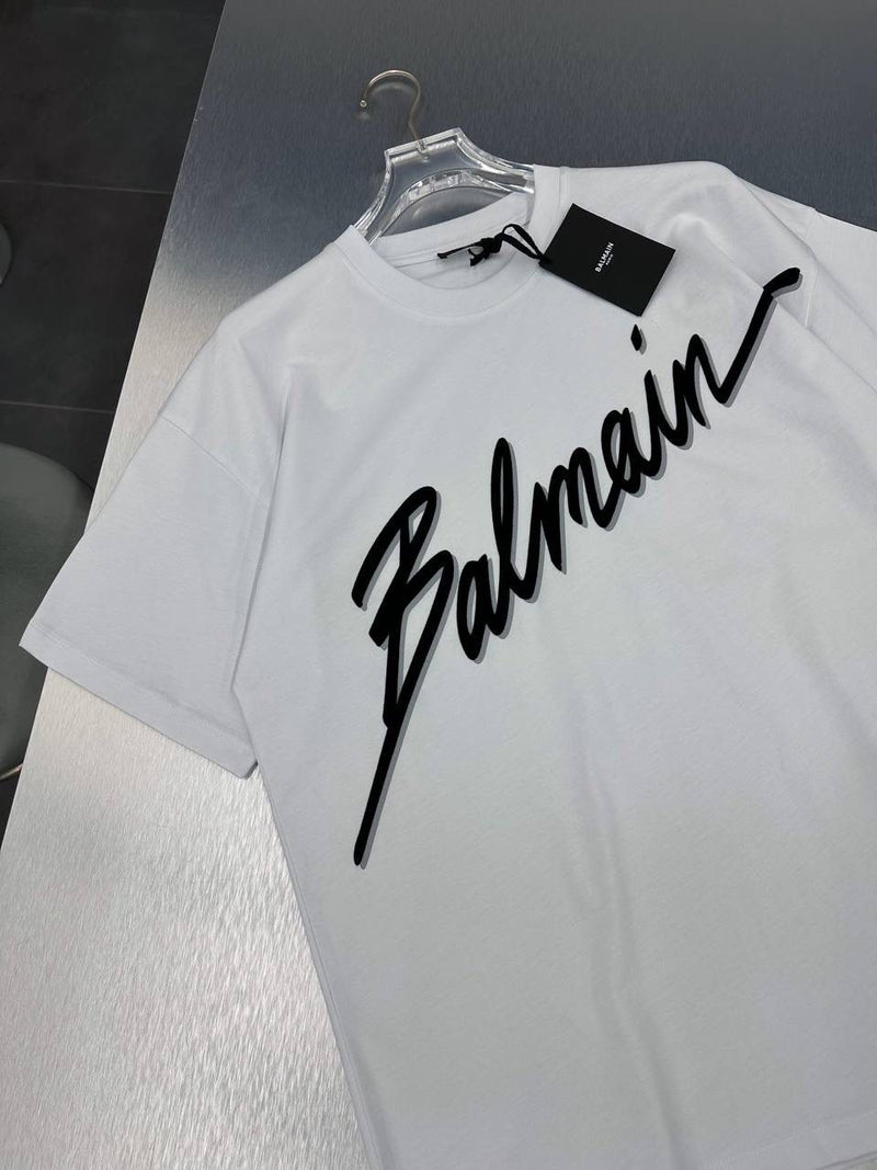 White Cotton T-shirt