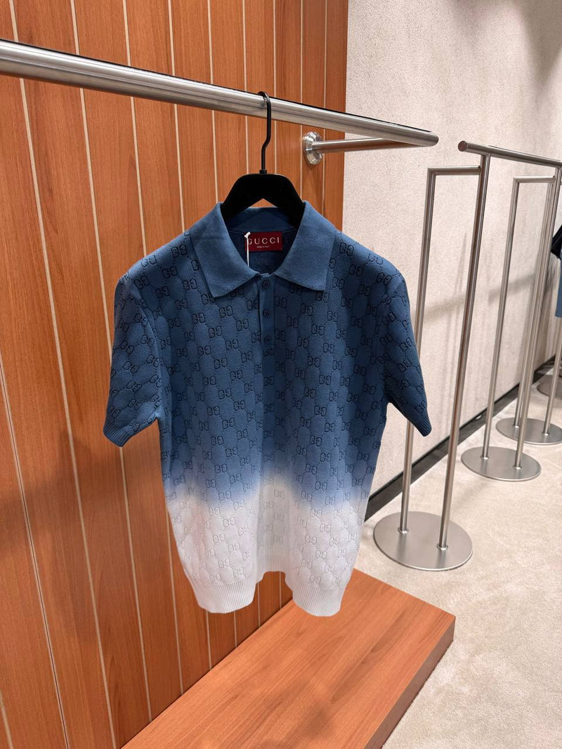 Monogram Polo Cotton T-shirt