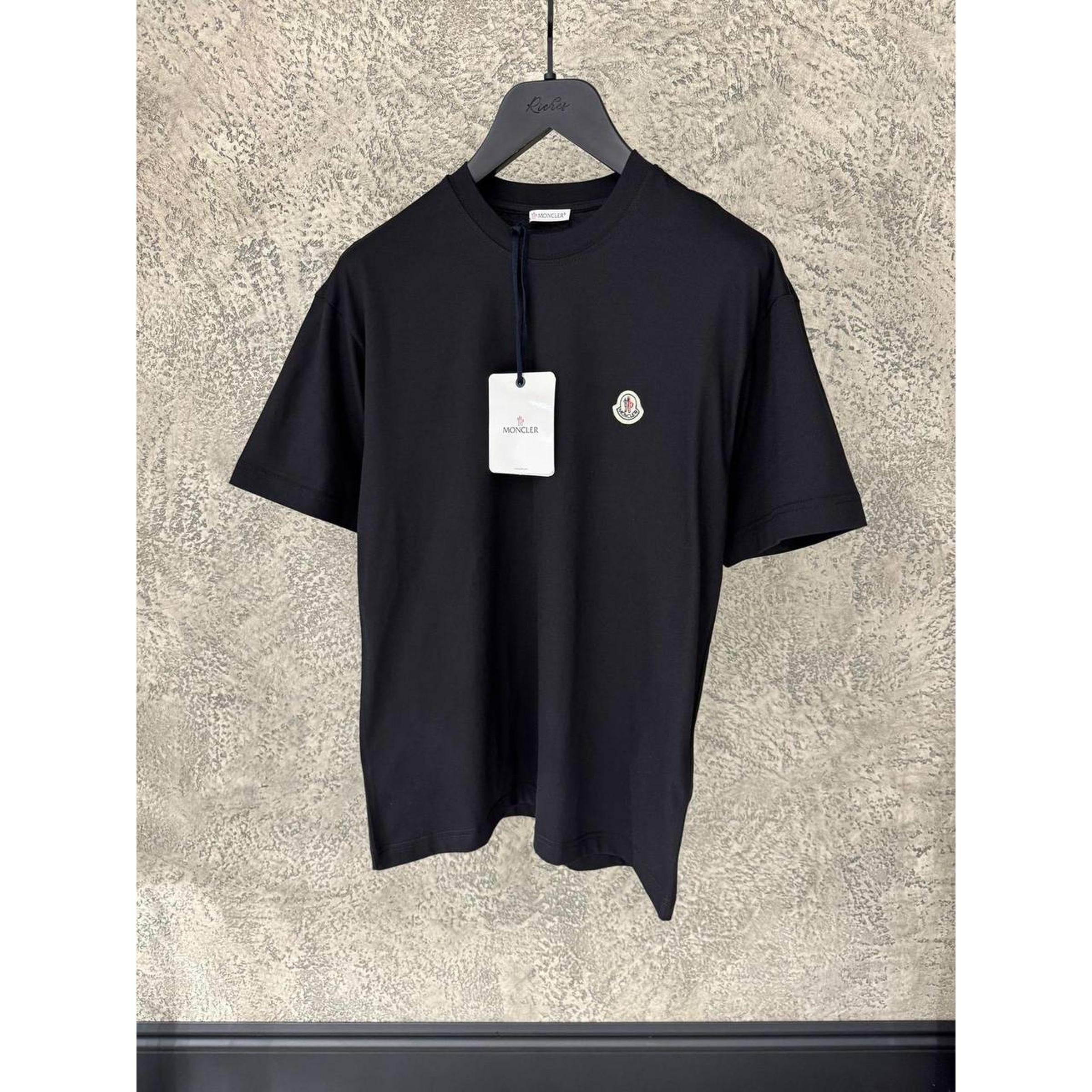 Black Cotton Oversized T-shirt