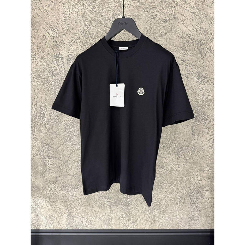 Black Cotton Oversized T-shirt