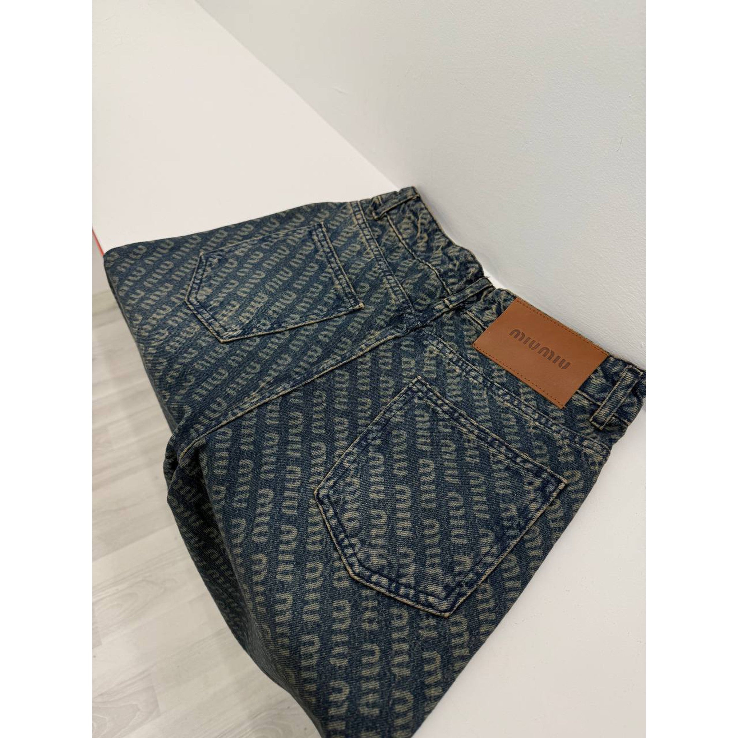 Women Monogram Jeans