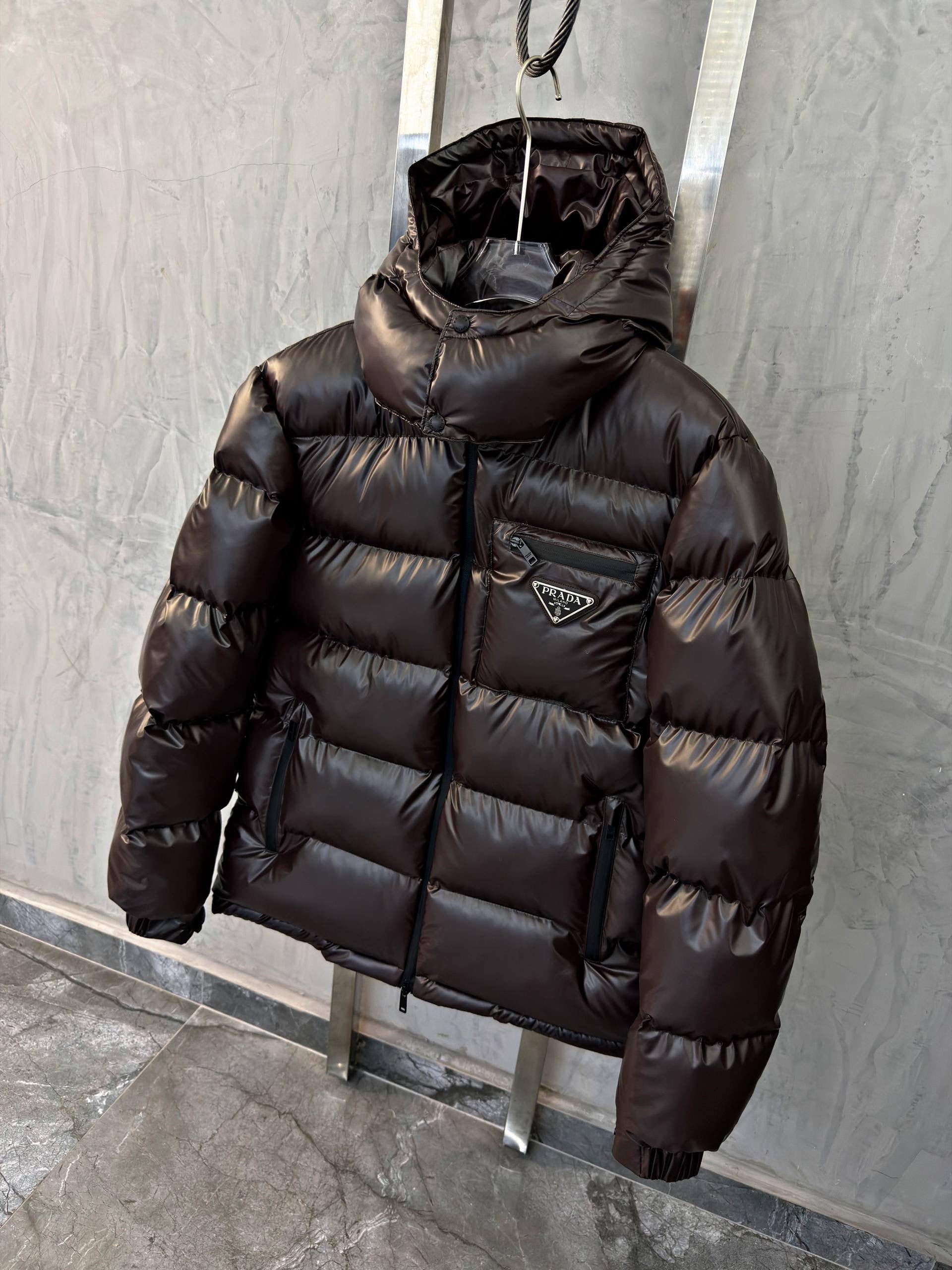 Puffer Jacket with Goose Feathers