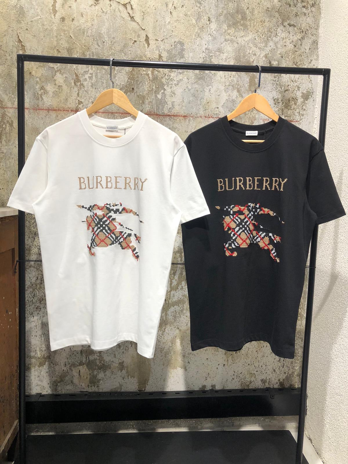 Black & White Cotton T-shirt