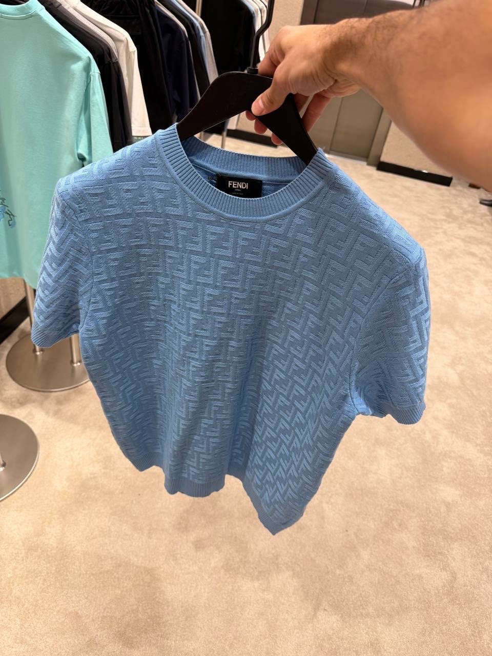 Blue Monogram T-shirt