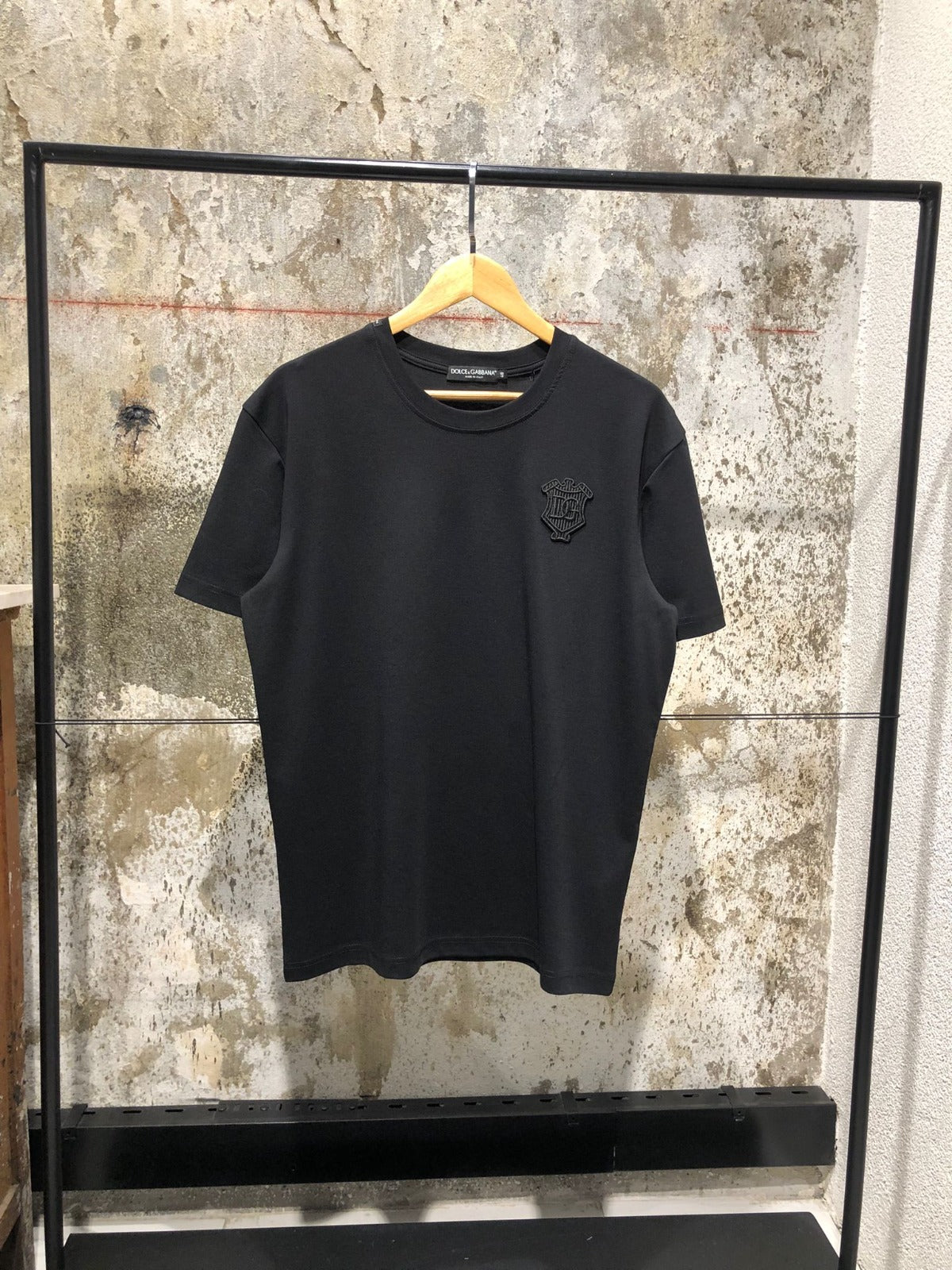 Oversized T-shirt with Embroidered Logo