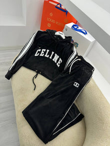Black Women Cotton Tracksuit