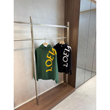 Black & Green Oversized Hoodie