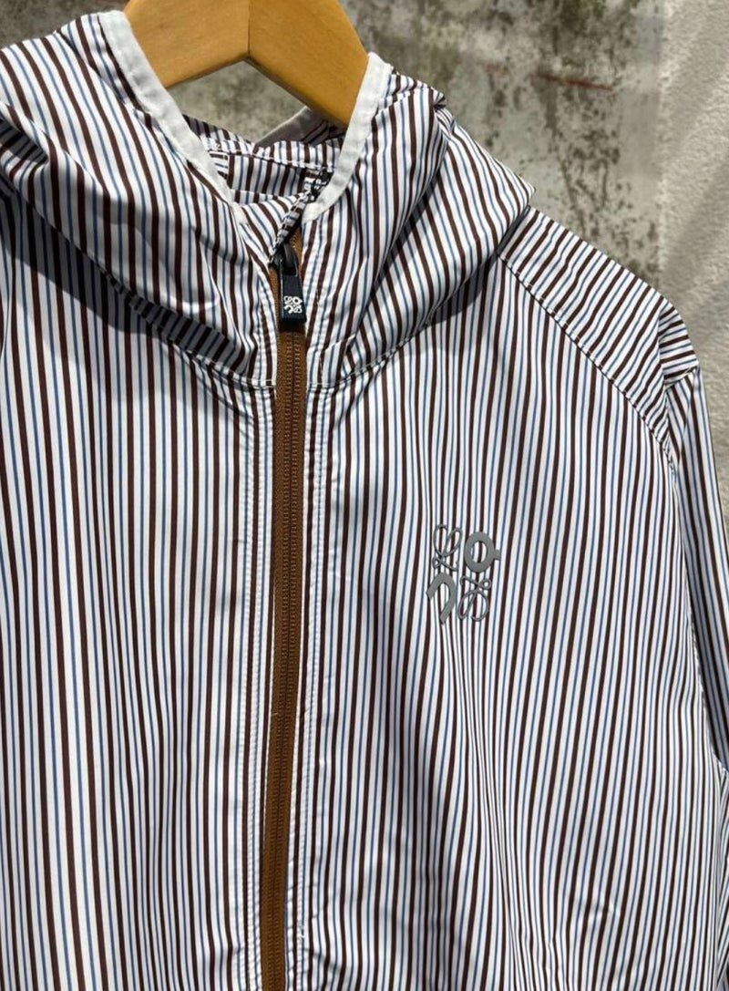 Checkered Windbreaker Jacket