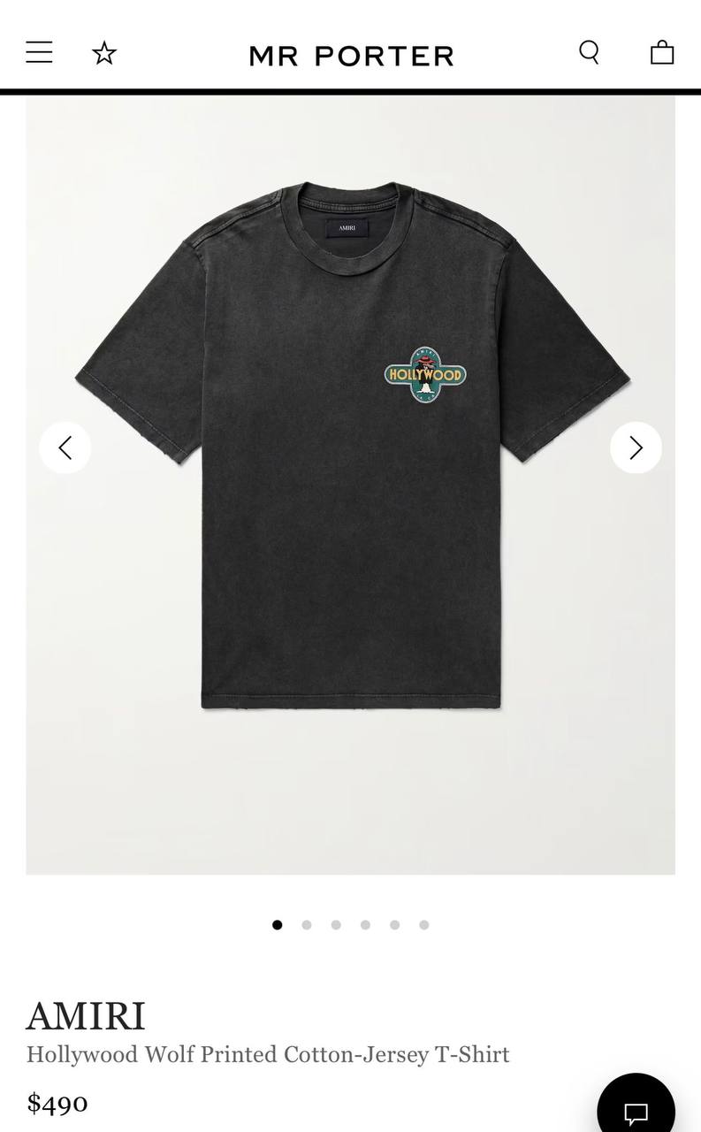 Dark Grey Cotton T-shirt