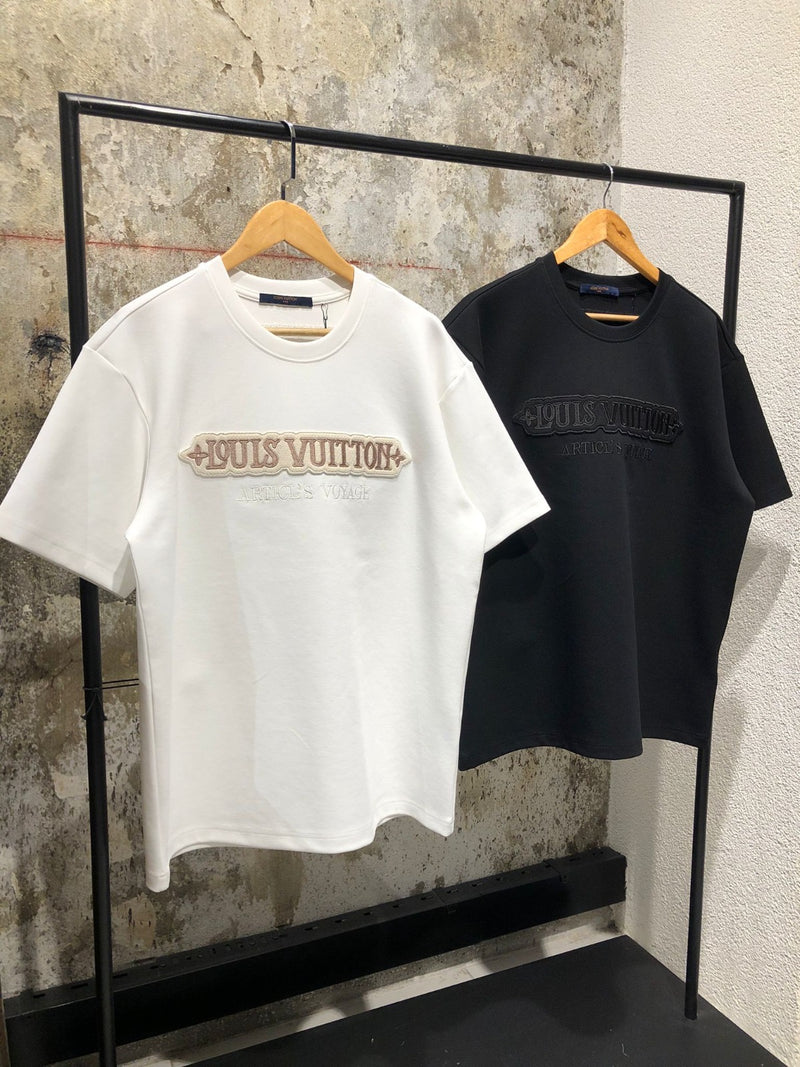 Black & White Cotton T-shirt