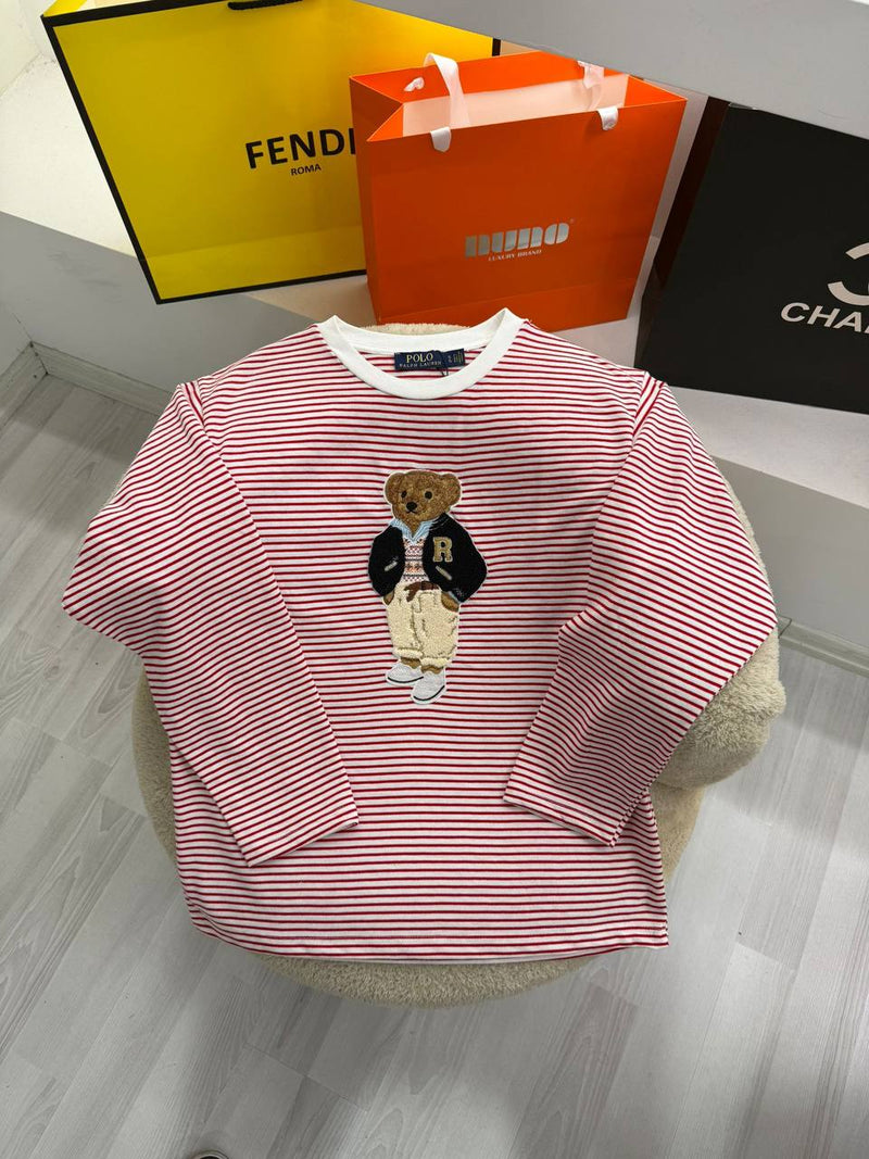 Red Striped Women’s Blouse