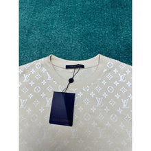 Beige Monogram Oversized T-shirt