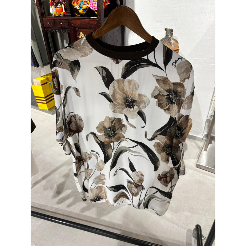 Premium Cotton Floral T-shirt