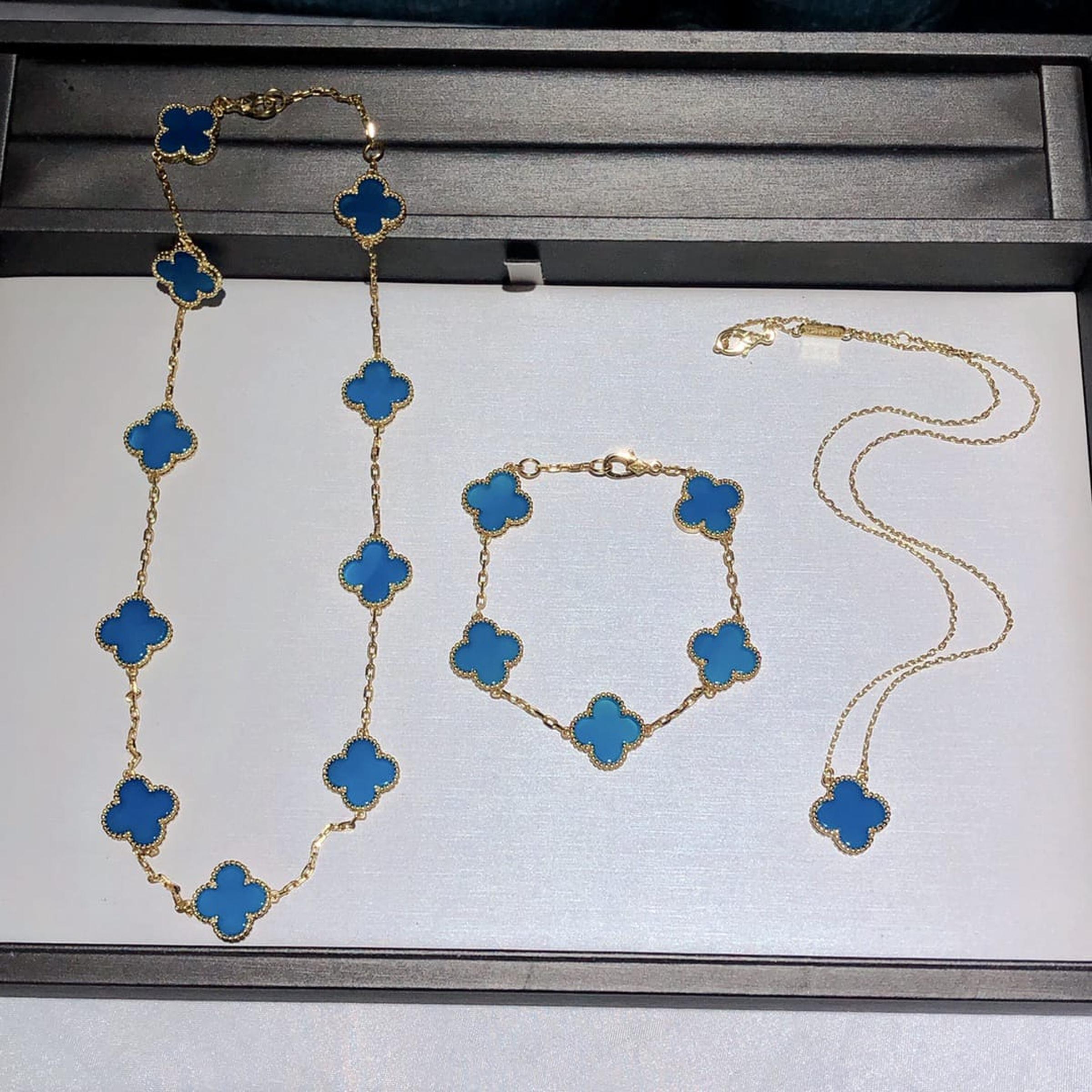 Gold Jewellery Gift Set (Box and Bag included)