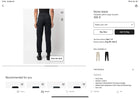 Black & Green Cargo Pants