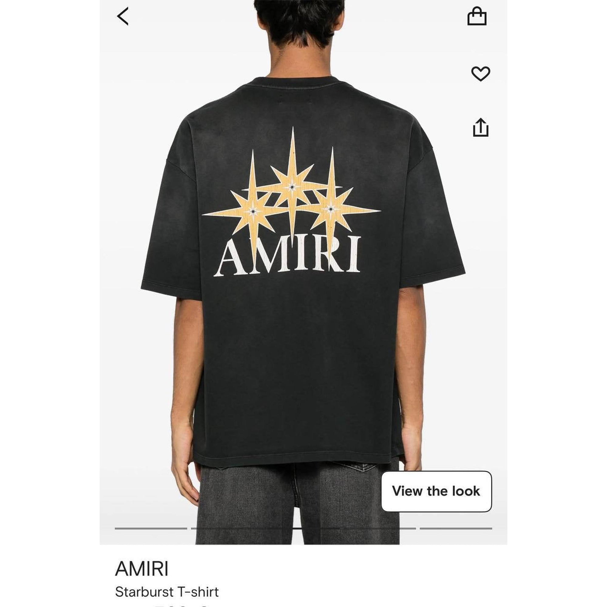 Black Oversized Cotton T-shirt