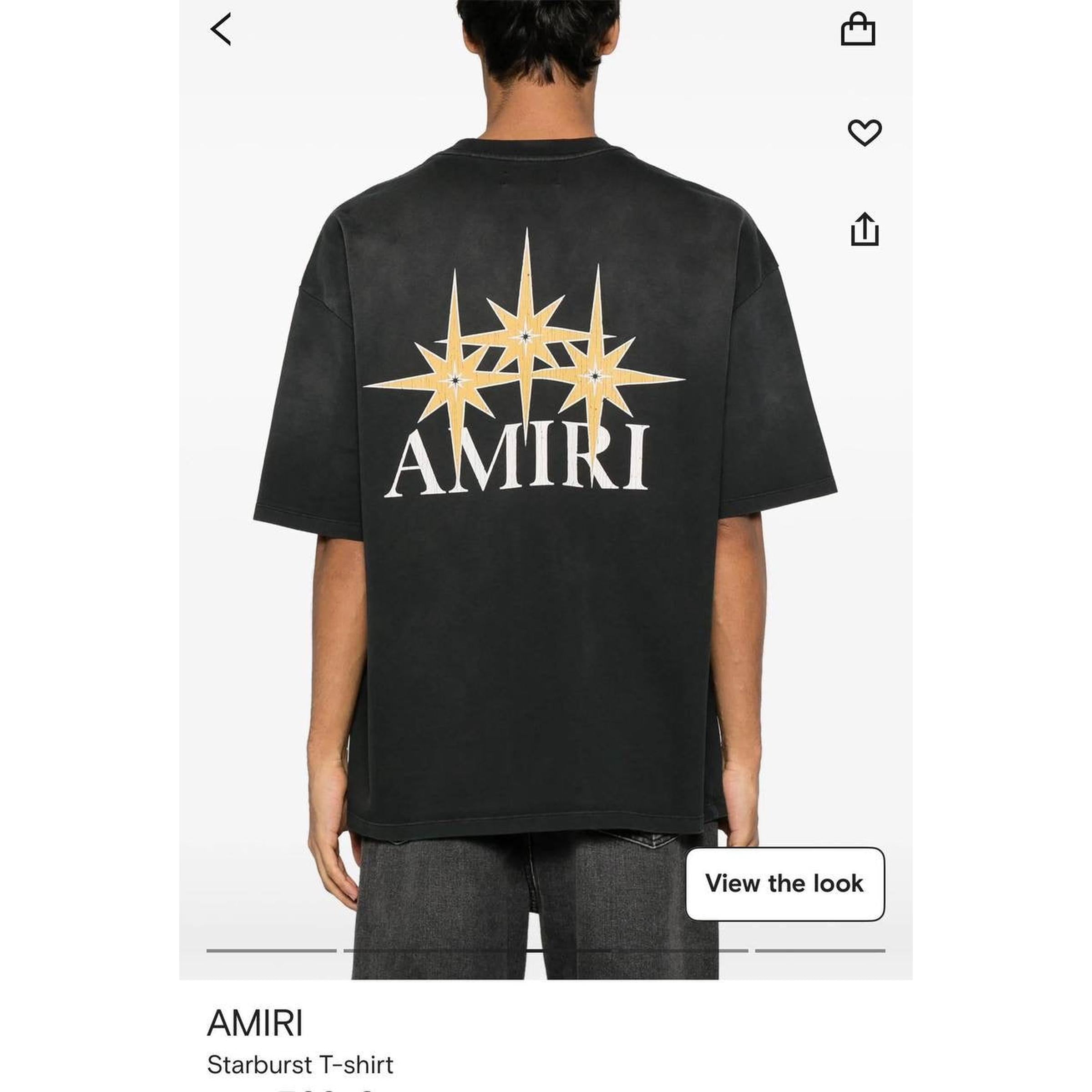 Black Oversized Cotton T-shirt