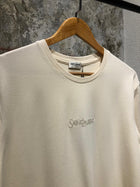 Cream Cotton T-shirt